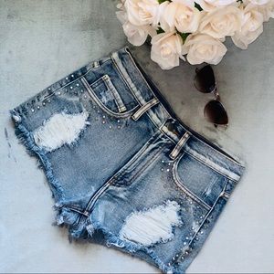 ❣️Distressed Denim Shorts